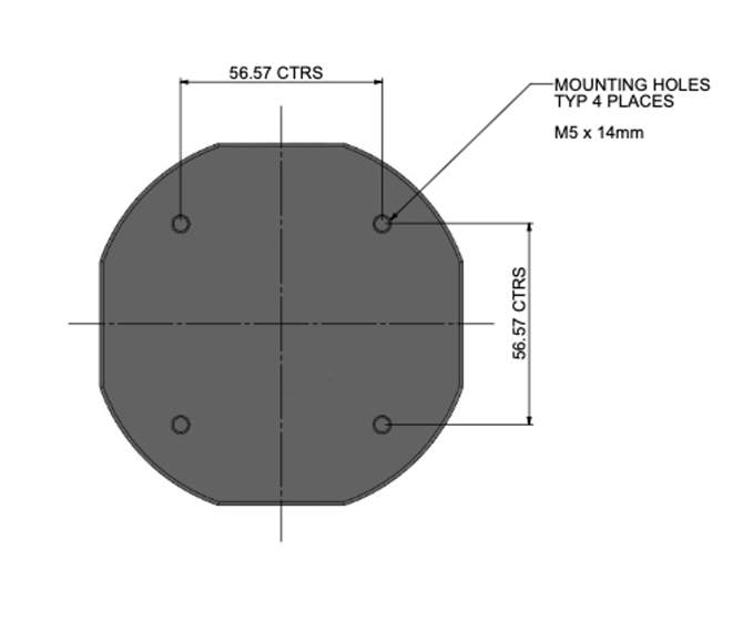 Bulk Flow Mounting Dimensions