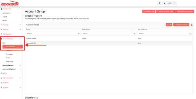 Dashboard - Account Set up