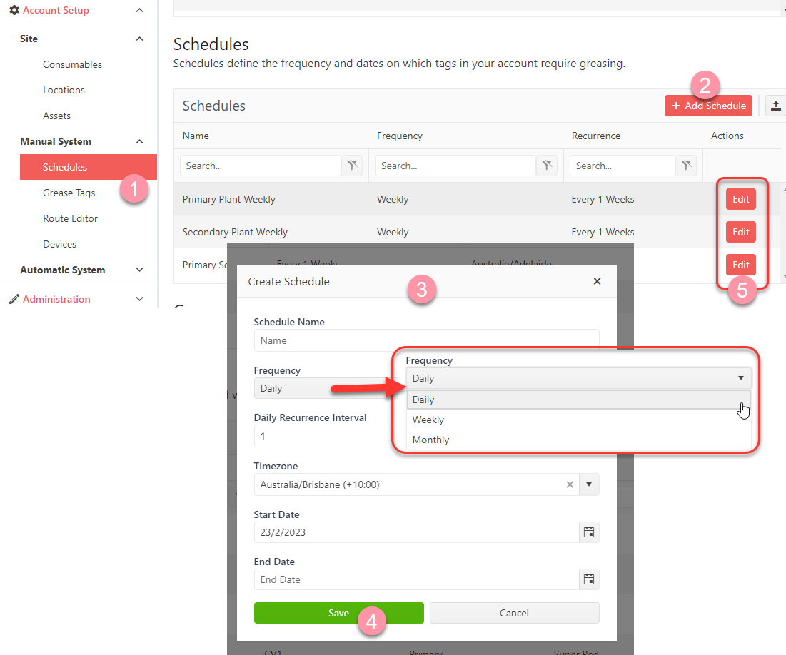 Account Setup Manual System